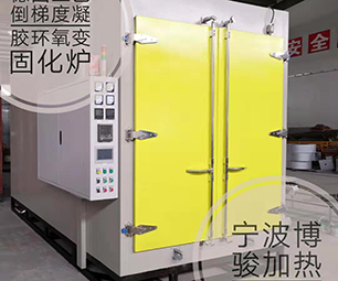 German process inverted gradient gel curing furnace